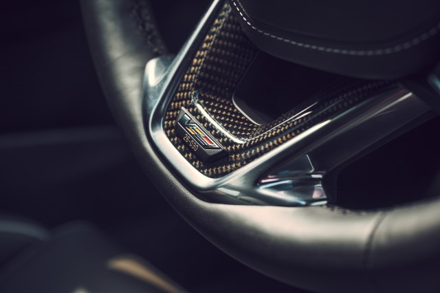 Cadillac v series blackwing closeup